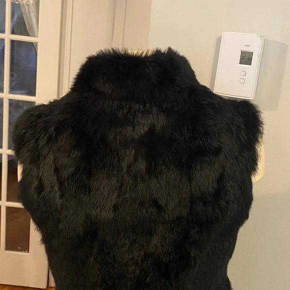 Jacqueline Riu Rabbit fur vest size L - Picture 8 of 15